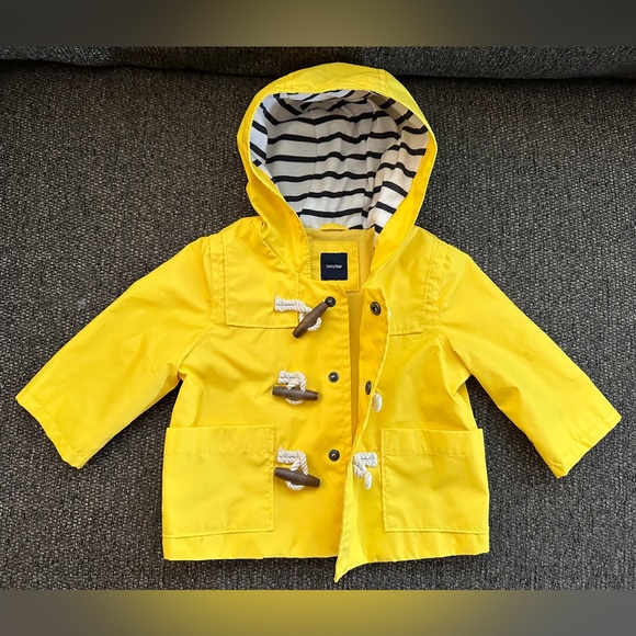 GAP Jackets & Coats 62 Month Baby Gap Yellow Raincoat Poshmark